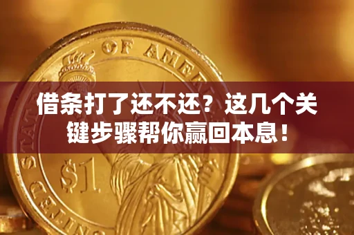 济南借条打了还不还？这几个关键步骤帮你赢回本息！