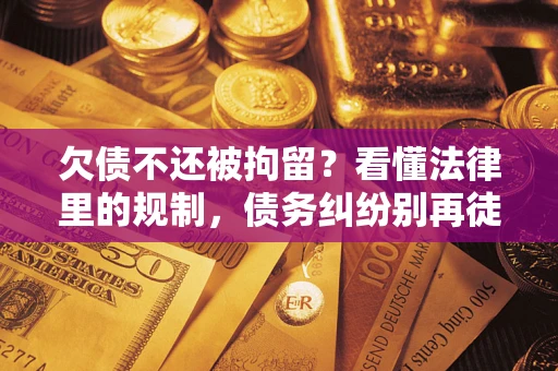 济南欠债不还被拘留？看懂法律里的规制，债务纠纷别再徒劳奔波