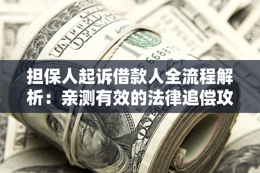济南担保人起诉借款人全流程解析：亲测有效的法律追偿攻略