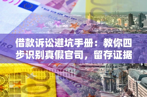 济南借款诉讼避坑手册：教你四步识别真假官司，留存证据不踩雷