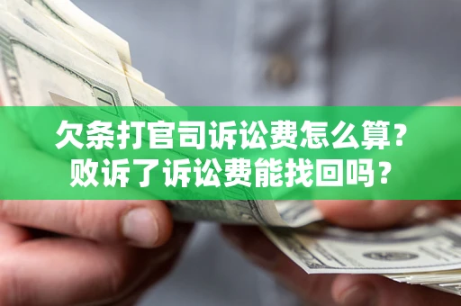 济南欠条打官司诉讼费怎么算？败诉了诉讼费能找回吗？