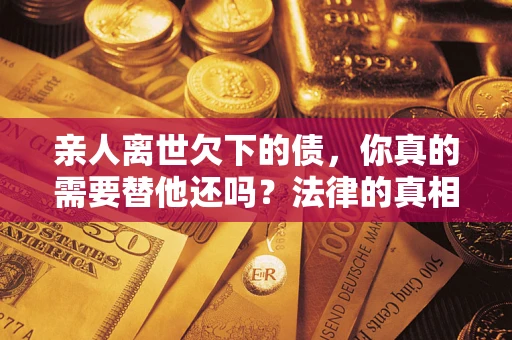 济南亲人离世欠下的债，你真的需要替他还吗？法律的真相或许与你想的不一样